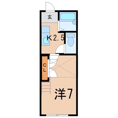 アトリエMの物件間取画像